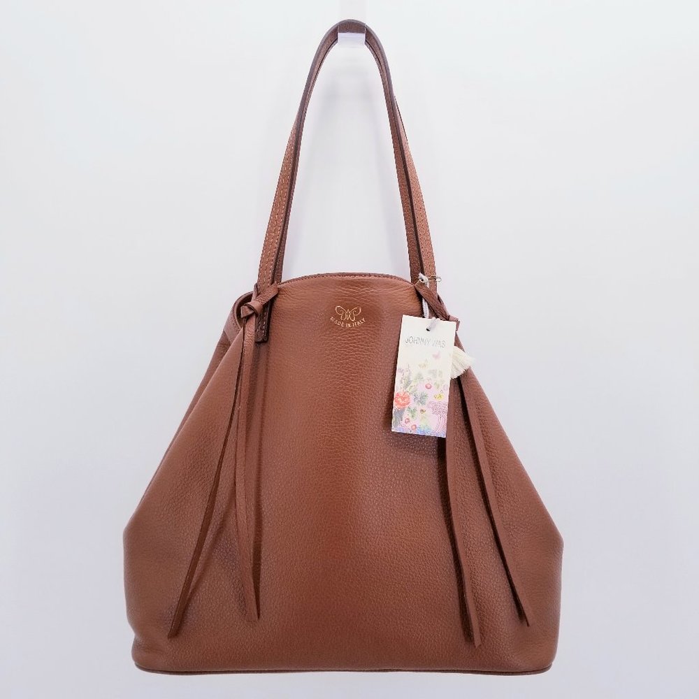 Johnny Was Tippi Tote Cognac Brown